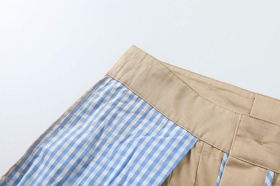 Pleated Sandler Short