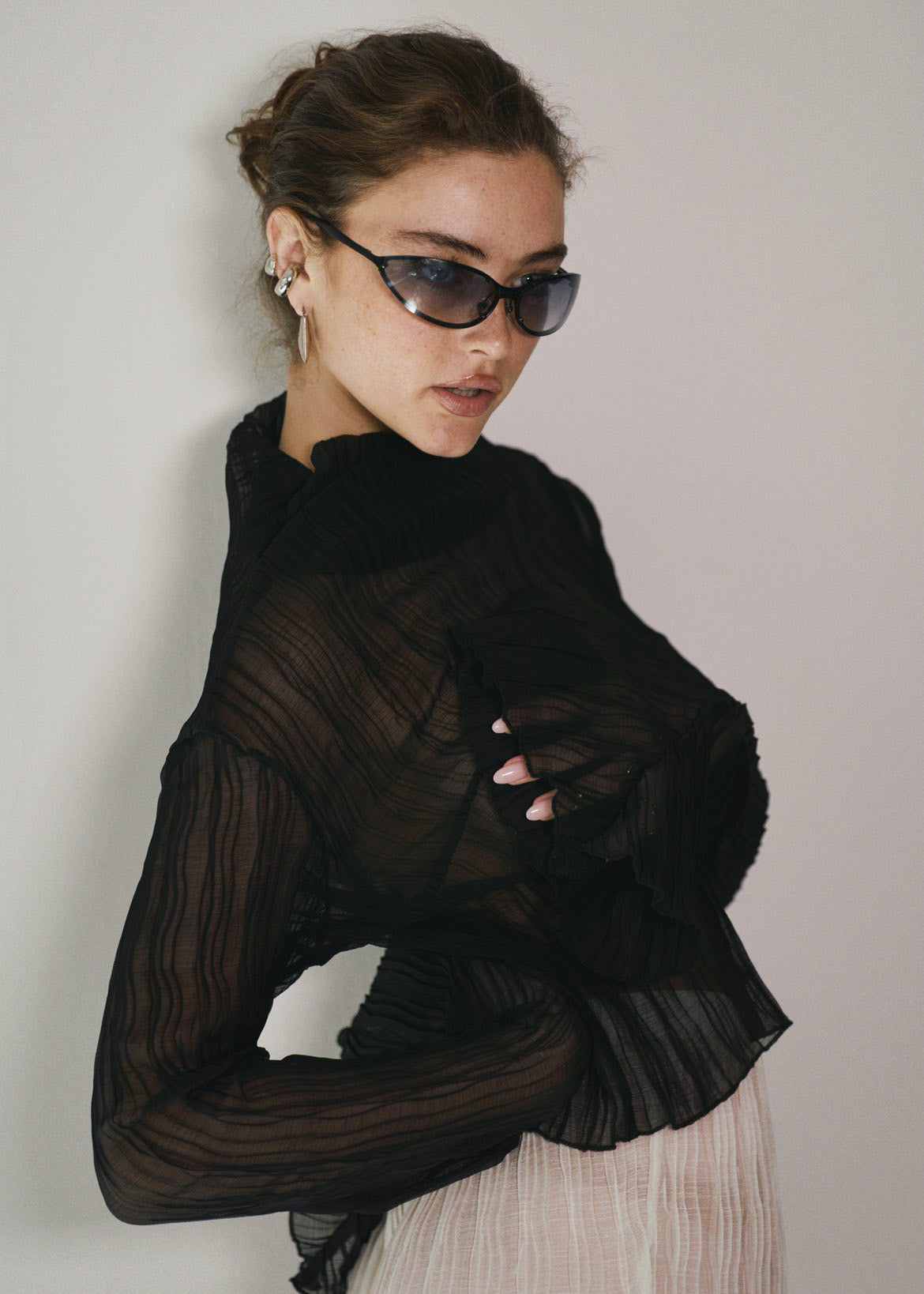 OG Pleated Blouse