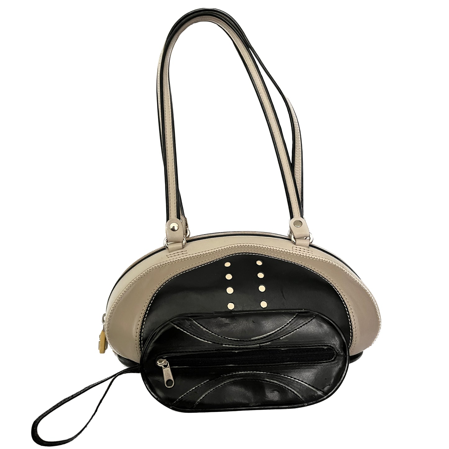 Vintage Italian Football Shaped Purse