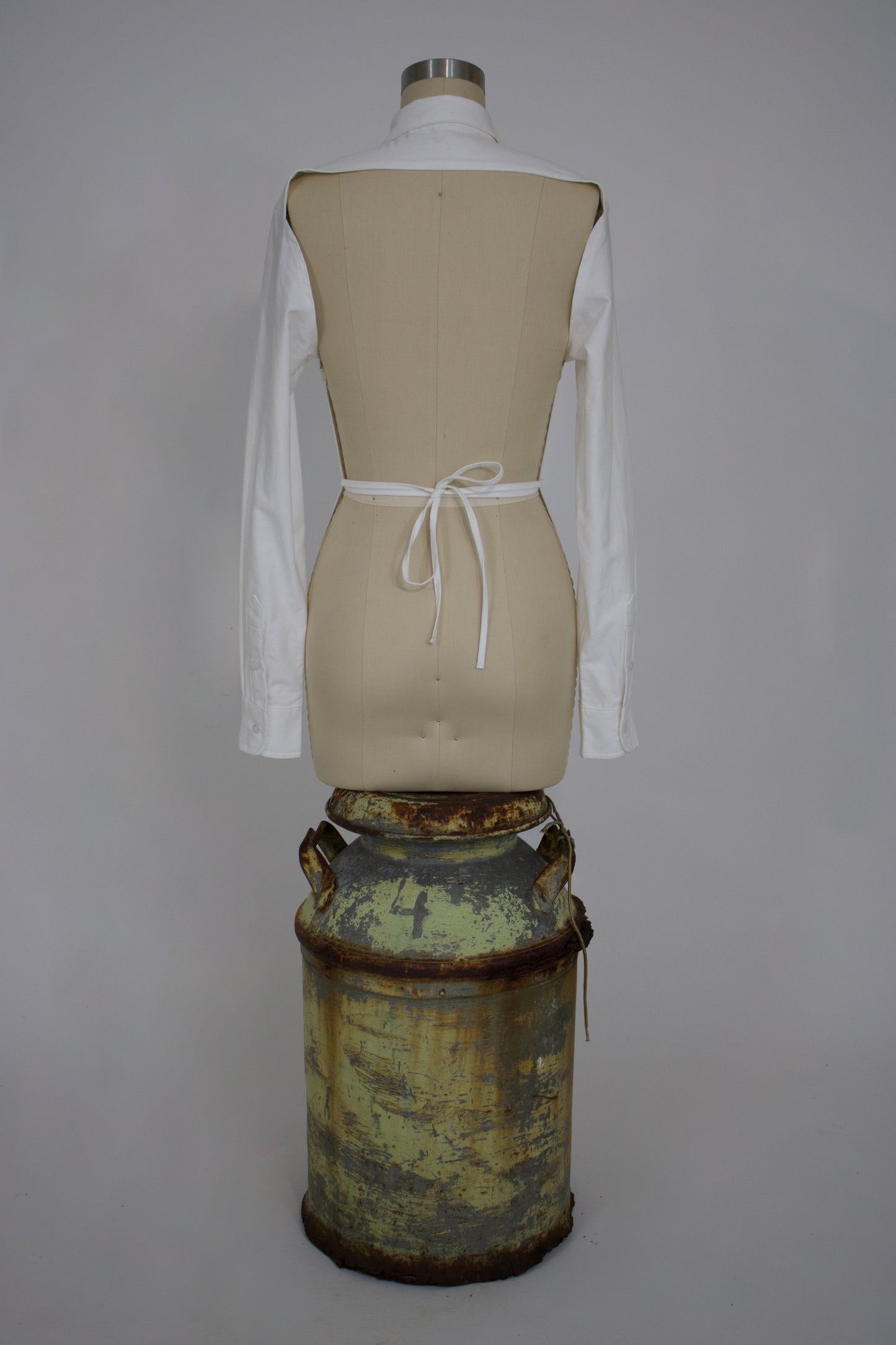 Backless Button Down