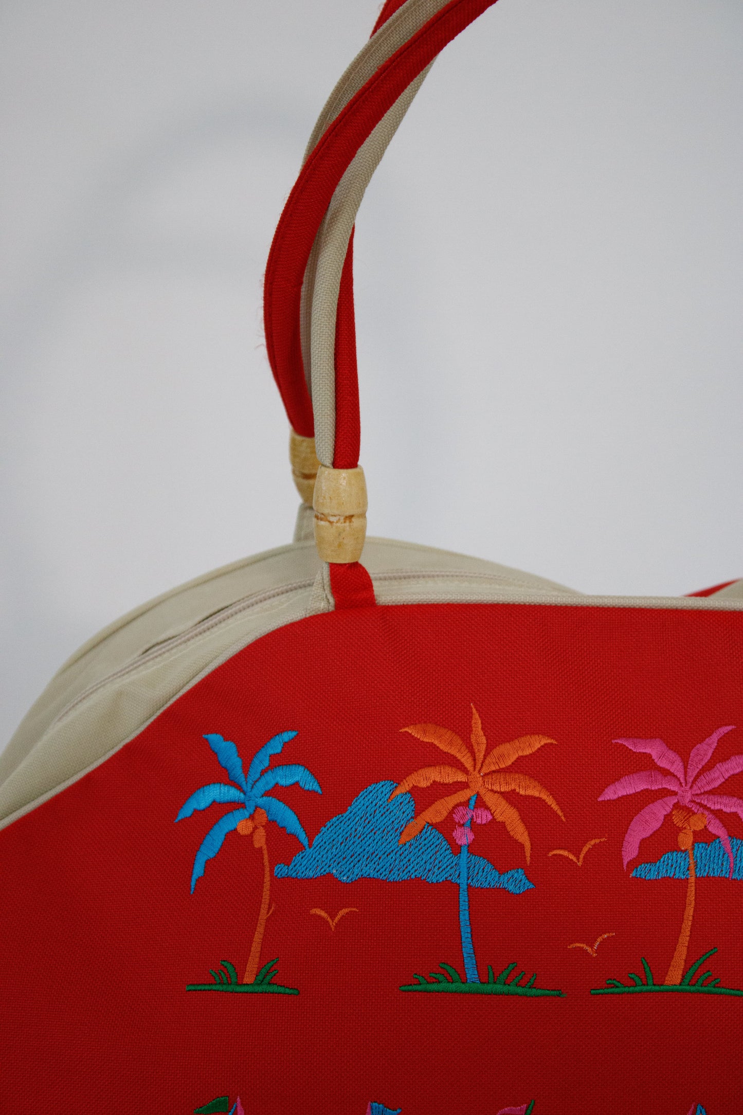 Vintage Barbados Beach Bag