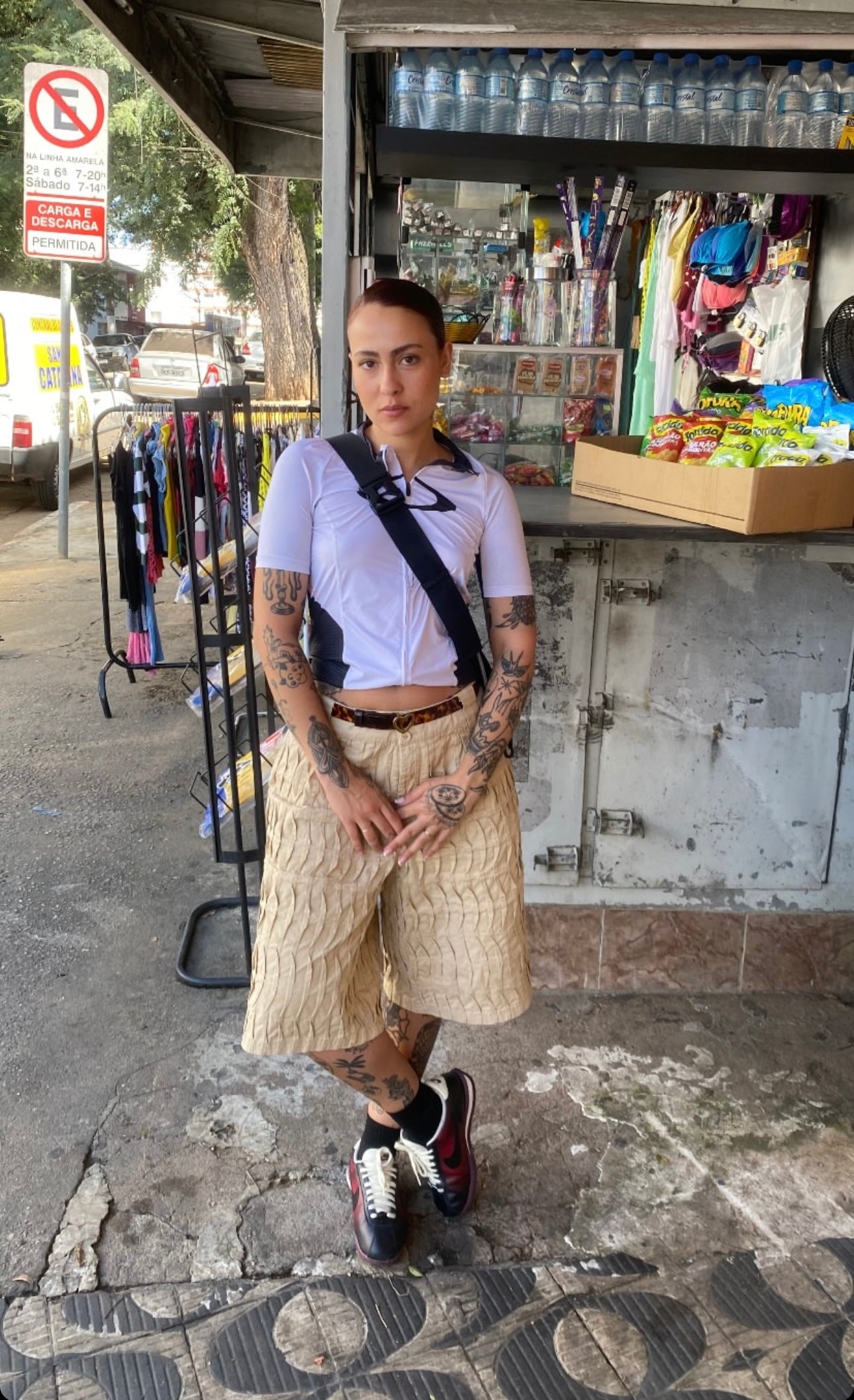 Pleated Sandler Short