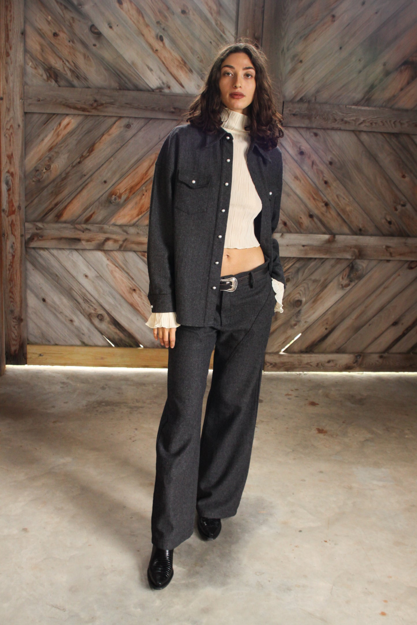 Herringbone Costa Pant