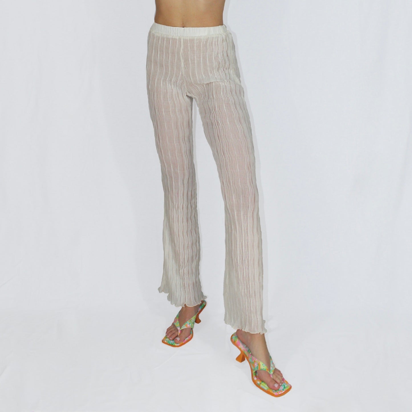 Pleated Pant - Négligé