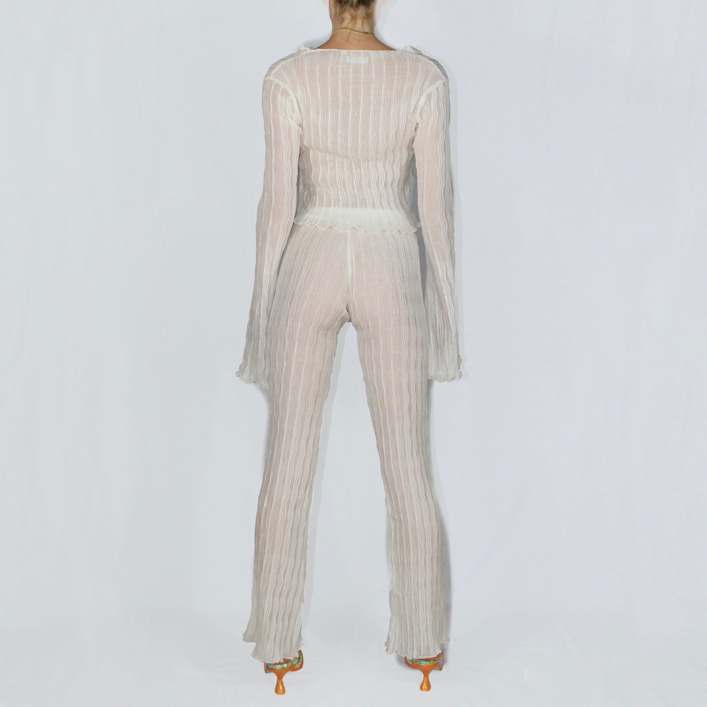 Pleated Pant - Négligé