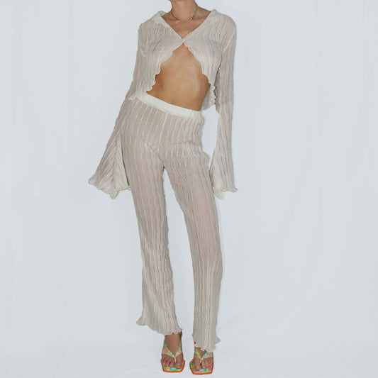 Pleated Pant - Négligé