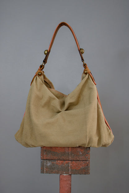 vintage canvas and leather Gap purse